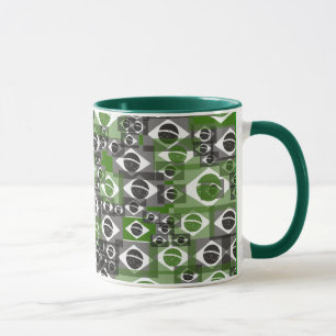 Brazil flag mug