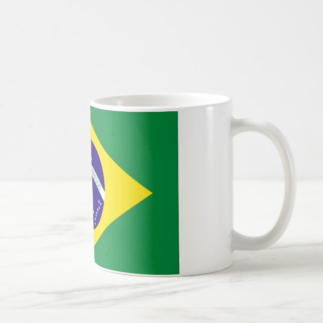 Brazil Flag Mug (Right)
