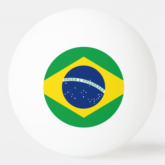 Brazil flag Ping Pong Ball (Front)