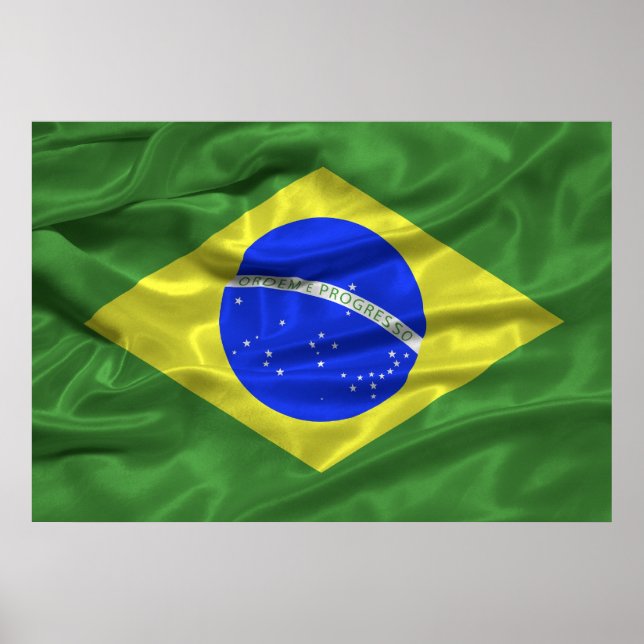 Brazil Flag Poster (Front)