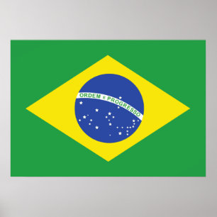 Brazil Flag Poster