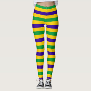 Brazil flag stripes country symbol pattern green y leggings