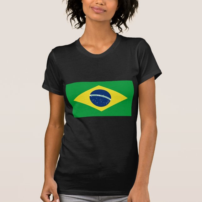 brazil flag T-Shirt (Front)