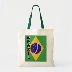Brazil Flag Tote Bag