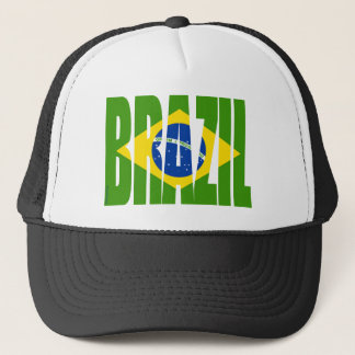 BRAZIL Flag Trucker Hat