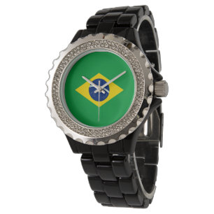 Brazil flag watch