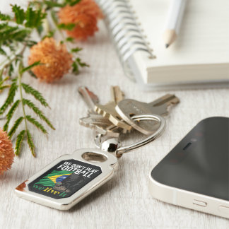 Brazil Football Keychain - We Live It Fan Gift