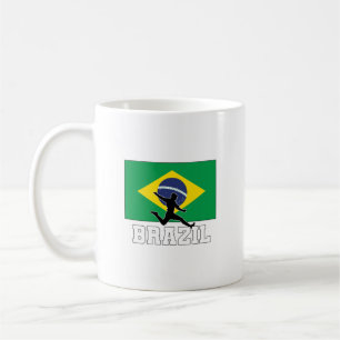 Brazil Football Soccer National Team Coffee Mug