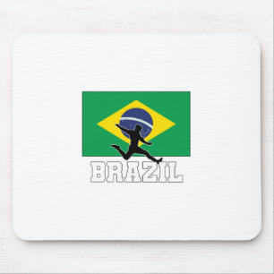 Brazil Football Soccer National Team Mouse Mat