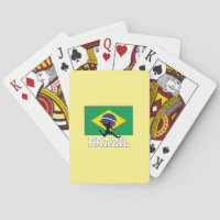 Brazil Football Soccer National Team Playing Cards