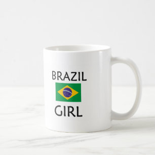 BRAZIL GIRL COFFEE MUG