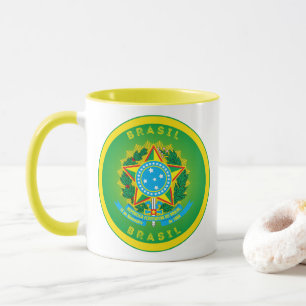 Brazil Heritage Emblem Mug