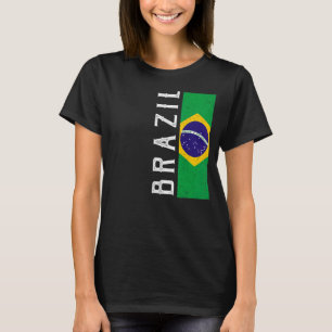 Brazil Heritage Pride Country Support Brazilian Fl T-Shirt