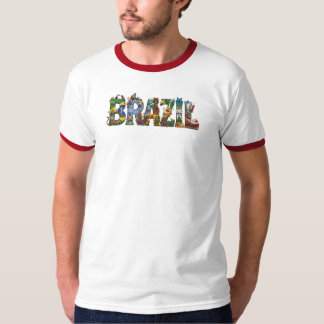 Brazil Heritage, Samba, Rainforest, Soccer T-Shirt