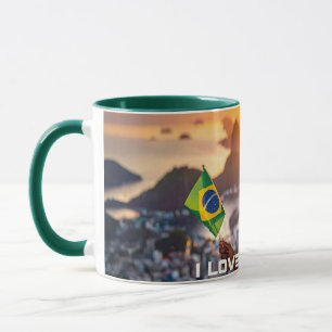 BRAZIL - I LOVE BRAZIL MUG