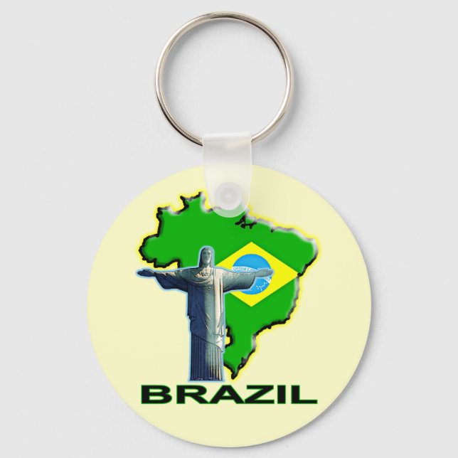 Brazil Key Ring (Front)