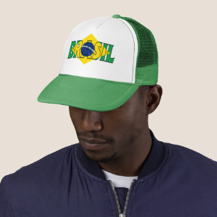 Brazil Logo – Foam Trucker Hat – World Cup 2026 Ed