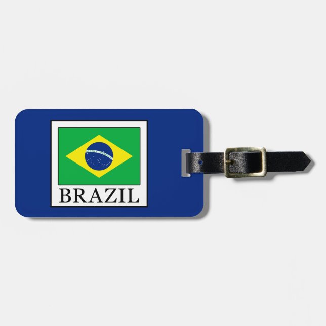Brazil Luggage Tag (Front Horizontal)