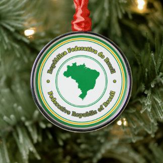 Brazil Metal Tree Decoration