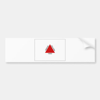 Brazil Minas Gerais Flag Bumper Sticker