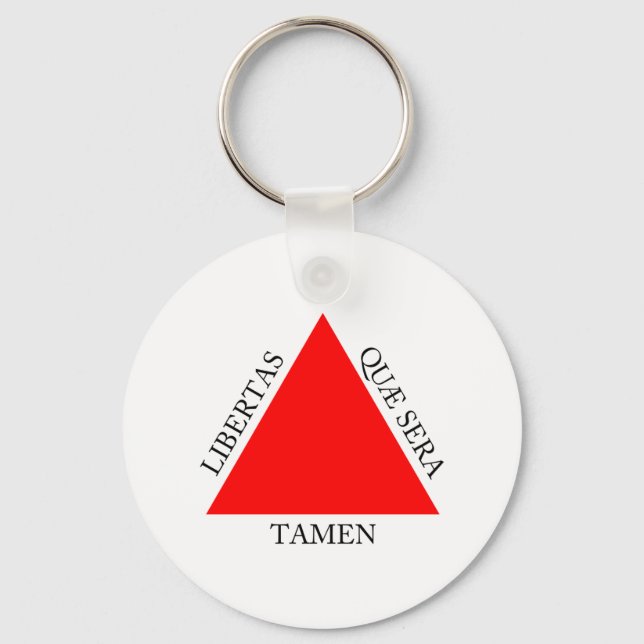 Brazil Minas Gerais High quality Flag Key Ring (Front)