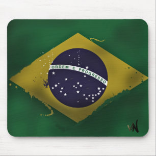 brazil, mouse mat