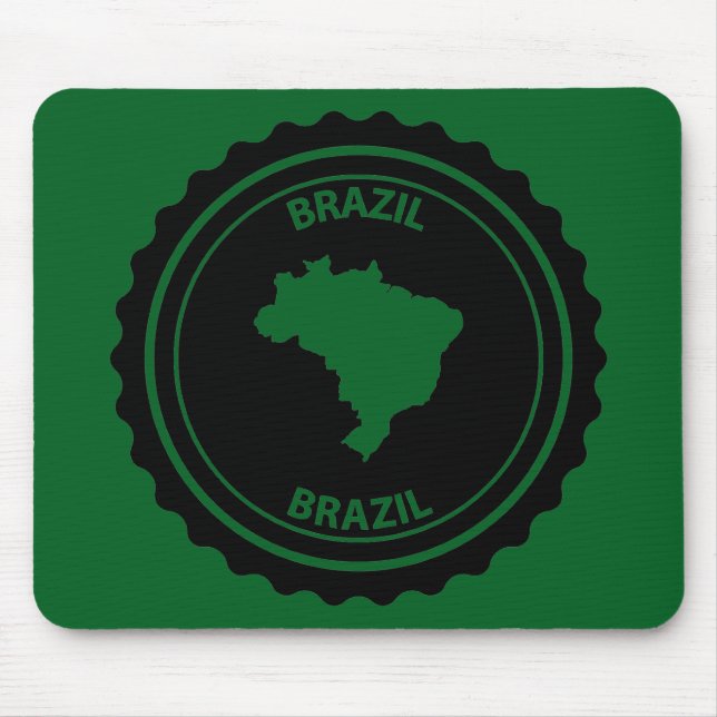 Brazil Mouse Mat (Front)