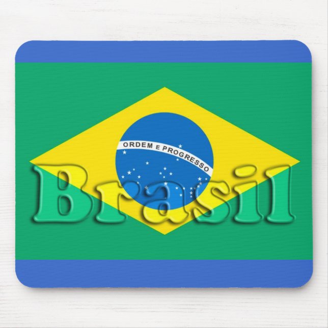 Brazil Mouse Mat (Front)