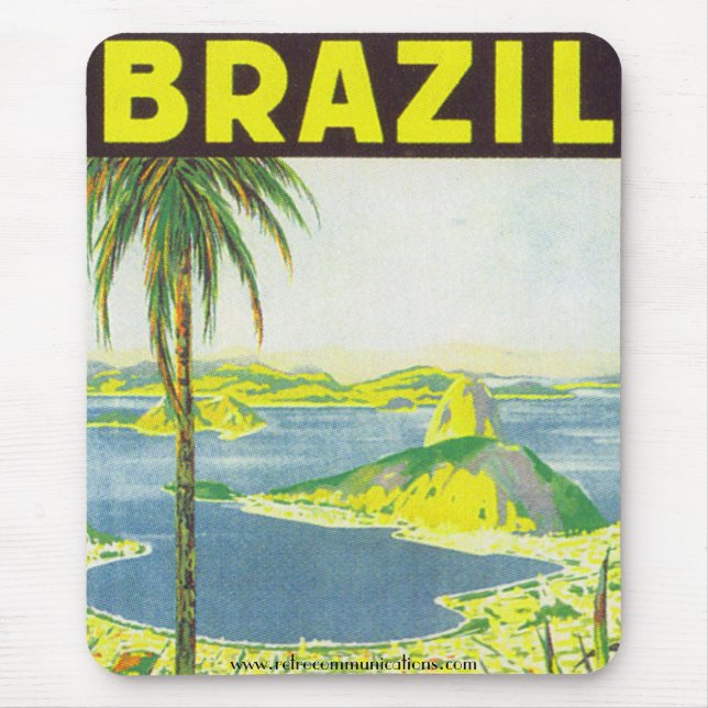 Brazil Mouse Mat (Front)