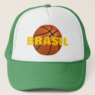 Brazil National Basketball Team Trucker Hat