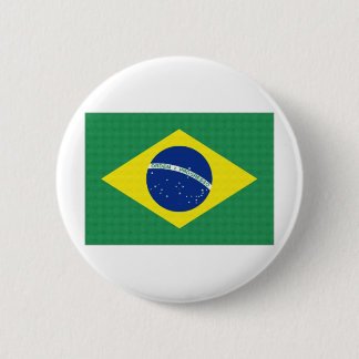 Brazil National Flag 6 Cm Round Badge