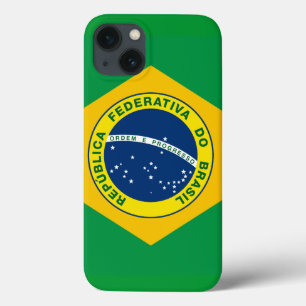 brazil national seal iPhone 13 case