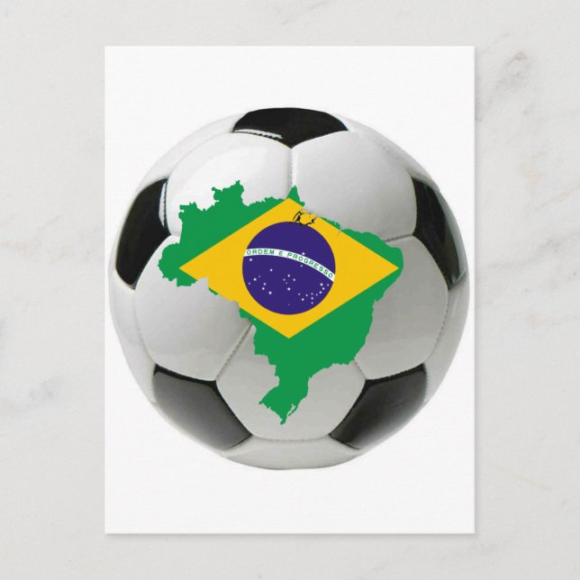 Brazil national team postcard (Front)