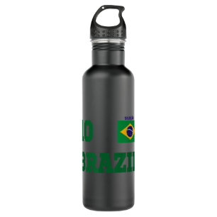 Brazil Nr. 10 - Jersey Style - Seleção  710 Ml Water Bottle