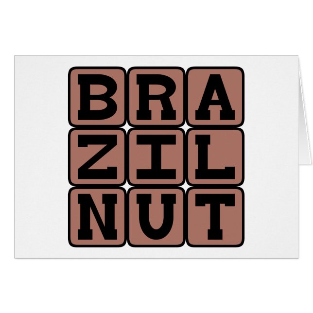 Brazil Nut, Legume (Front Horizontal)