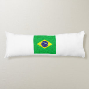 Brazil Oil Painting Drawing Body Cushion