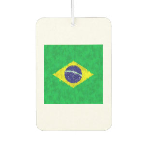 Brazil Oil Painting Drawing Car Air Freshener