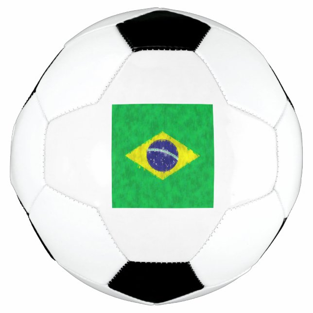 Brazil Oil Painting Drawing Football (Front)