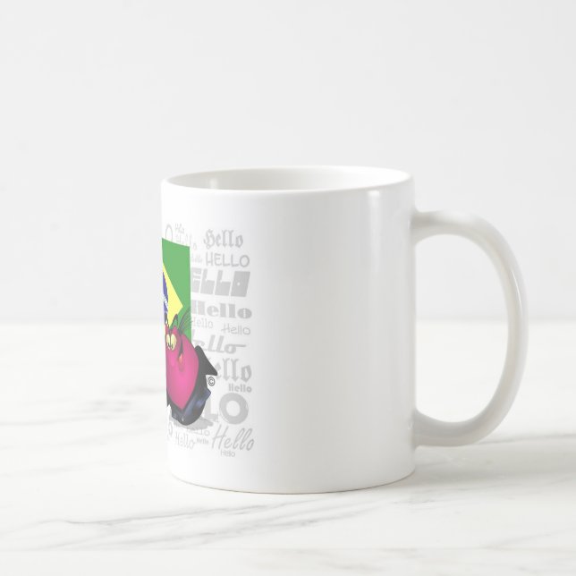 BRAZIL - Ola Coffee Mug (Right)