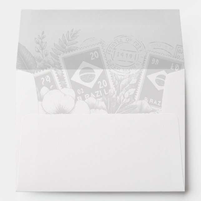 Brazil Passport Envelope (Back (Bottom))