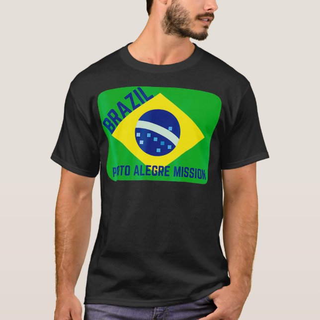 Brazil Porto Alegre LDS Mormon Mission T-Shirt (Front)
