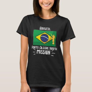 Brazil Porto Alegre Mormon LDS Mission Missionary T-Shirt