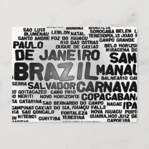 BRAZIL Postcard