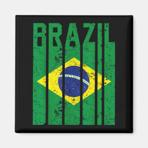 Brazil Pride Brazilian Flag Magnet