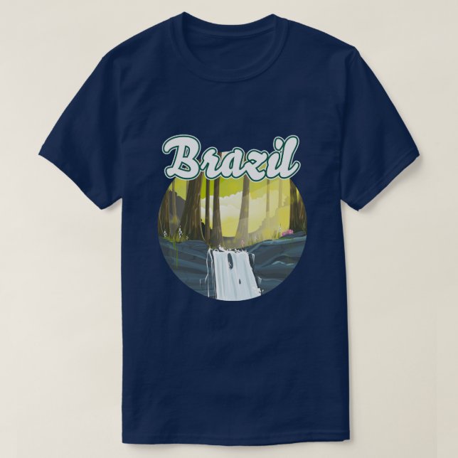 Brazil Rainforest logo T-Shirt (Design Front)