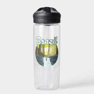 Brazil Rainforest logo Water Bottle