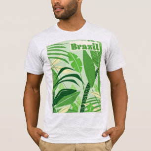 Brazil Rainforest Vintage style vacation print T-Shirt