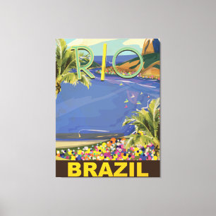 Brazil - Rio De Janeiro Canvas Print