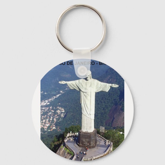 Brazil Rio De Janeiro christ (St.K.) Key Ring (Front)