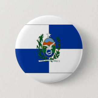 Brazil Rio de Janeiro Flag 6 Cm Round Badge
